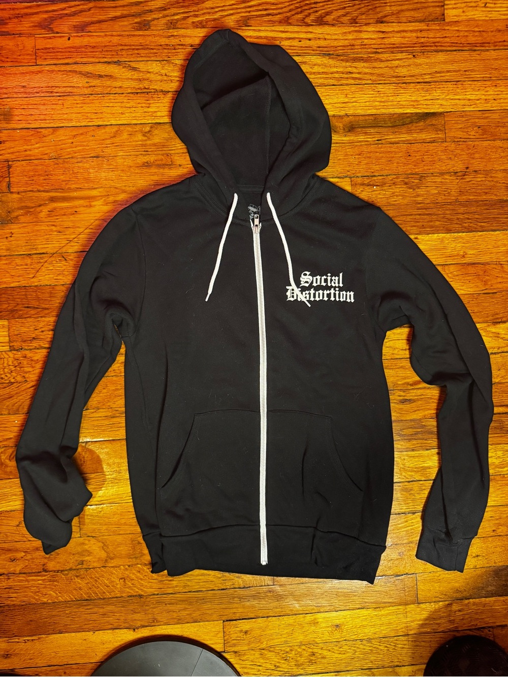 Social Distortion Limited Esition Black Zip-Up Hoodie